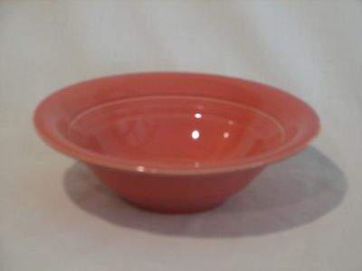 Fiestaware by Homer Laughlin Fruit Bowl 6.5&quot; Rose Color