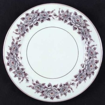 Noritake China Dinner Plate, Pattern 5318, Glenbrook