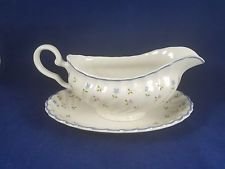 Johnson Brothers, Gravy Boat With Underplate, Melody Pattern