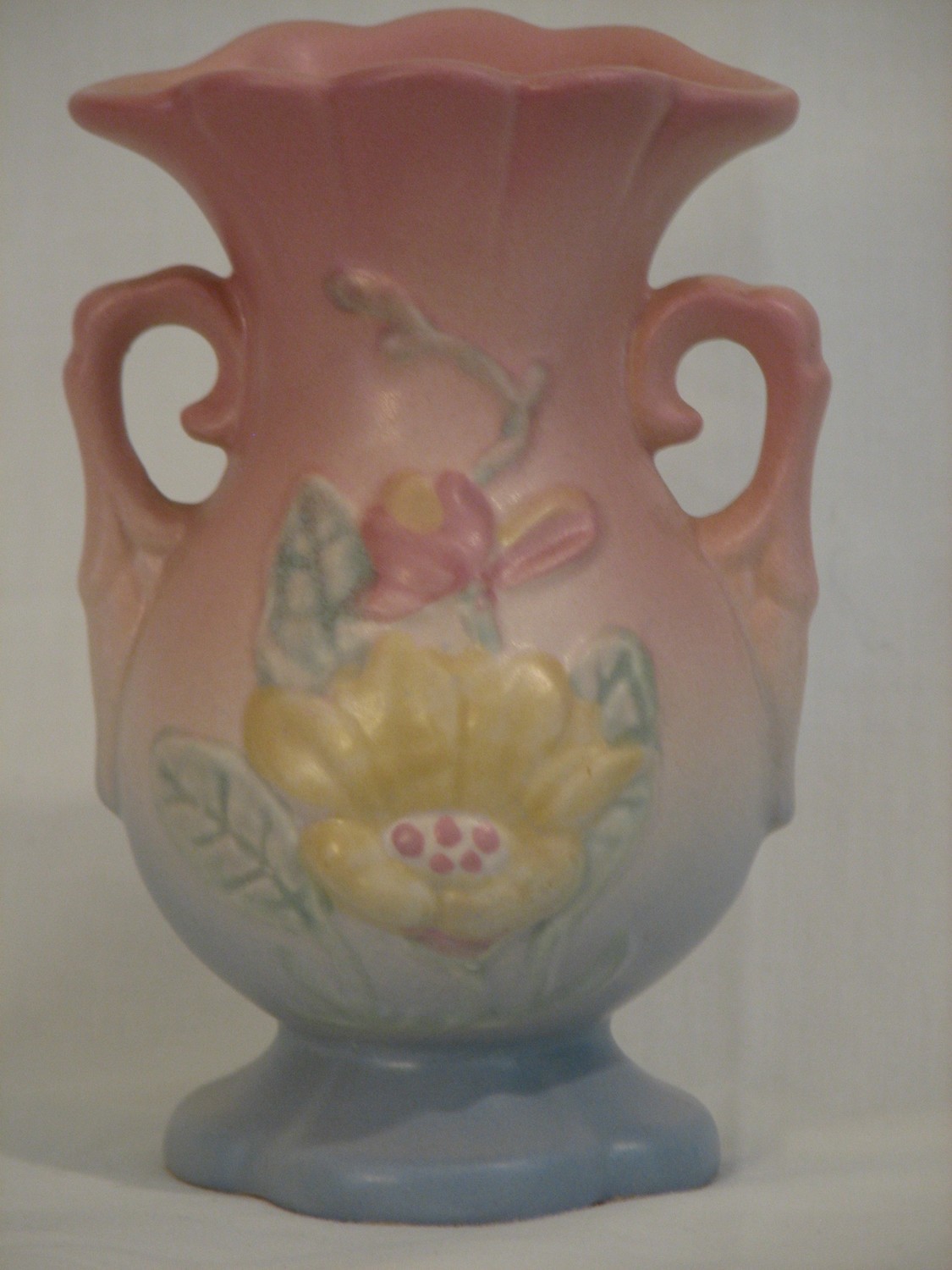 Hull Art Magnolia Matte Vase 13-4 3/4