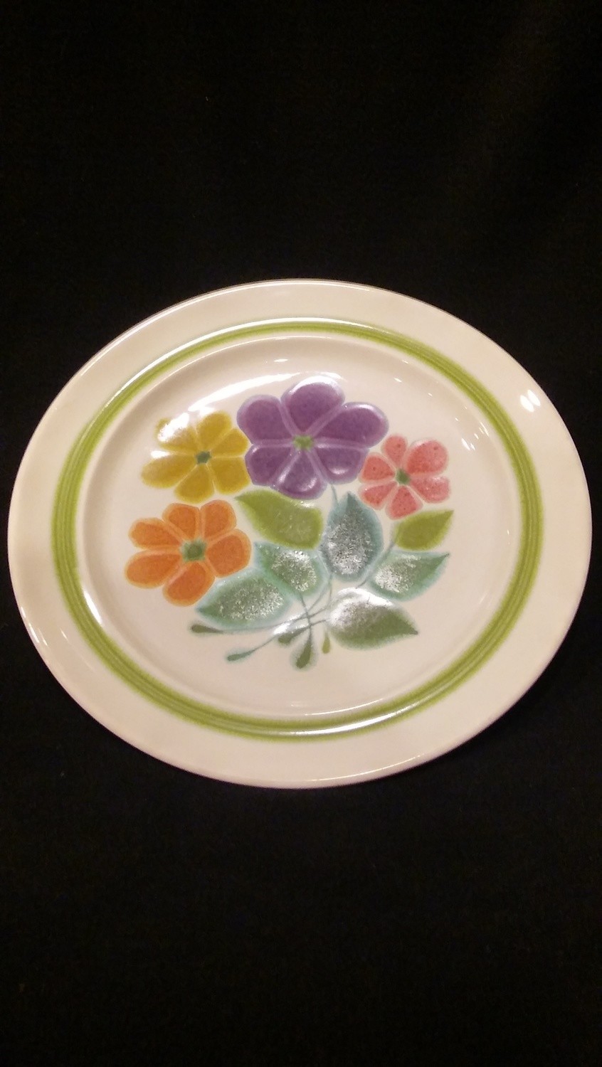 Franciscan Earthenware, Floral Pattern, 10.5" Dinner Plate