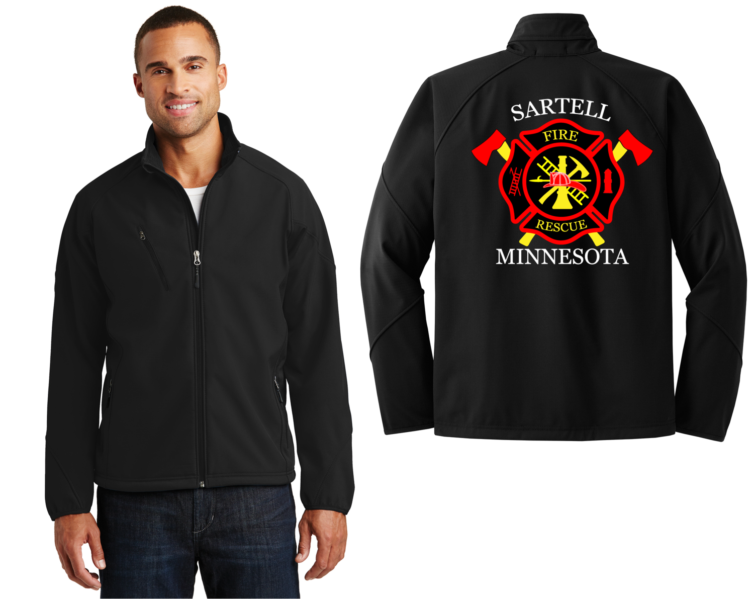 Textured Softshell Jaket
