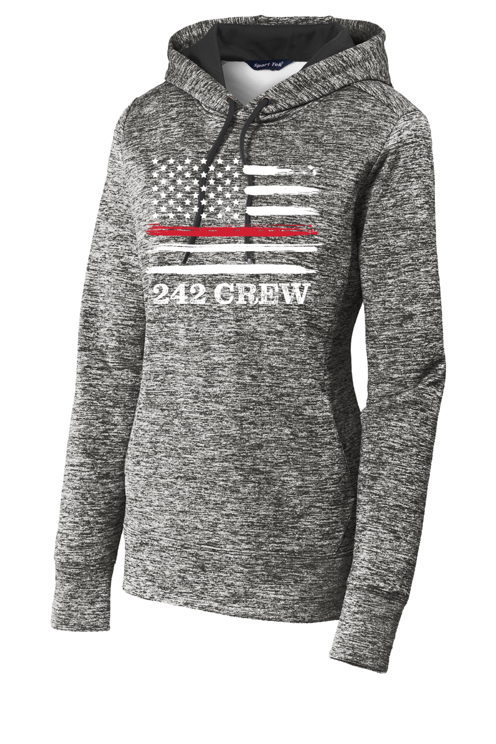 Ladies Tech Fleece Hooded Pullover