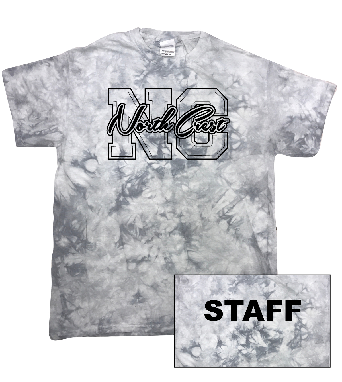 Tie-Dye Crystal Wash Tee