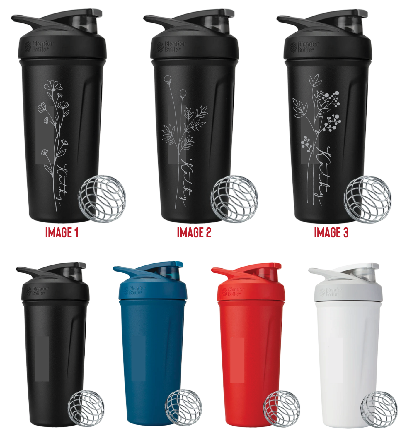 24 oz. BlenderBottle - Image and Name Personalization