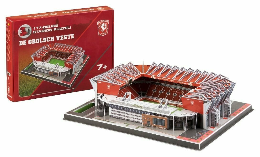 Echt niet september Te 3D puzzel stadion FC Twente