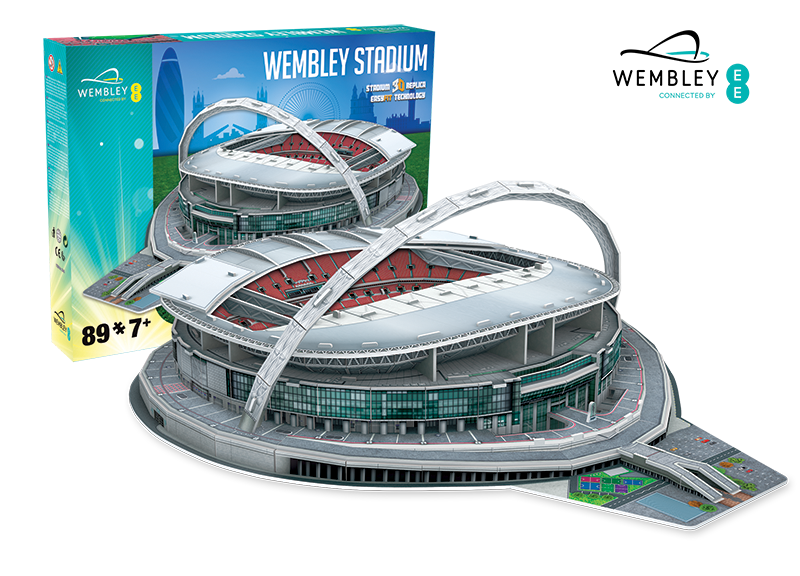3D puzzel stadion Wembley