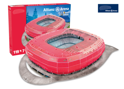 3D puzzel stadion Bayern Munchen