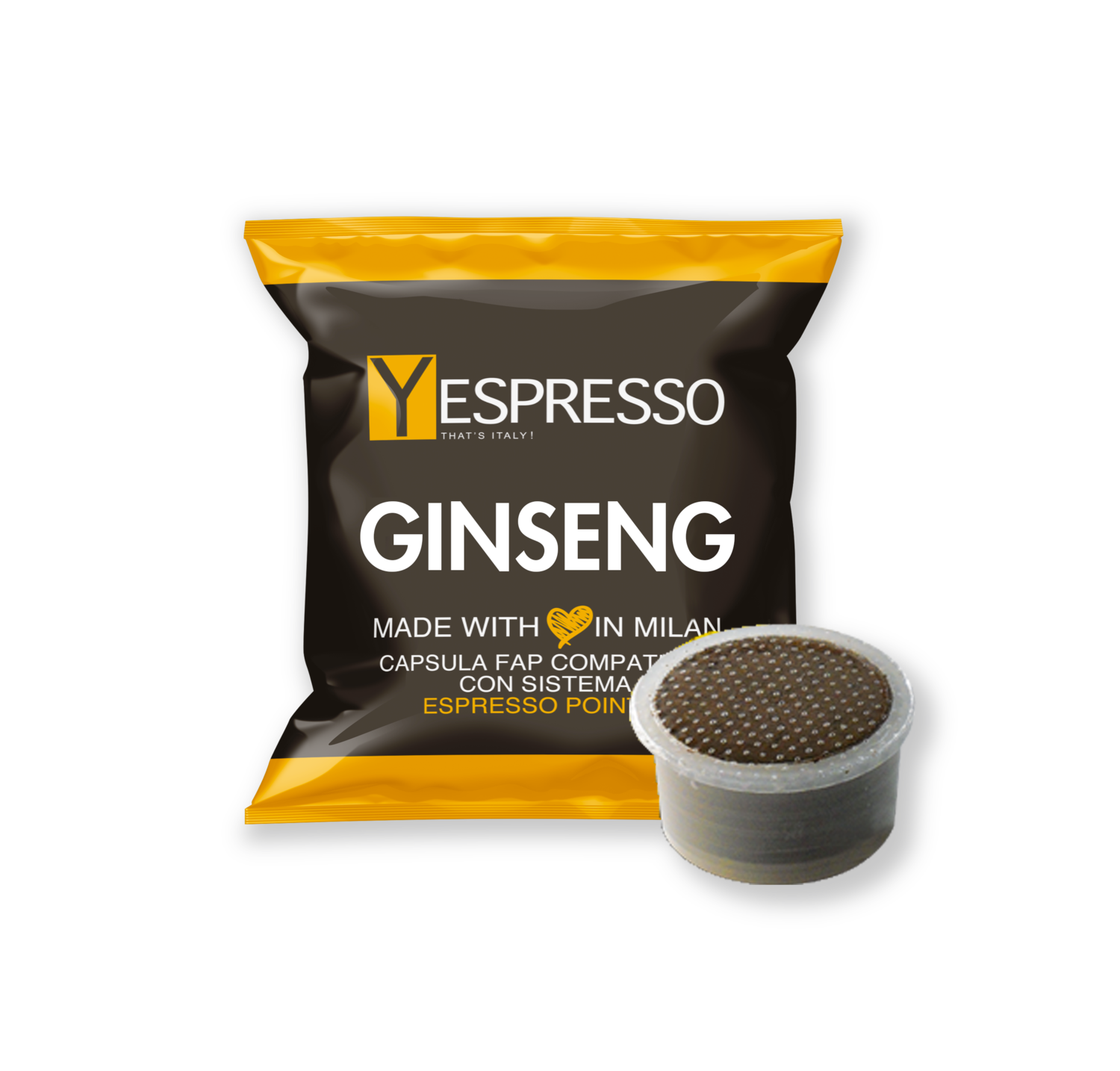 10 CAPSULE Espresso POINT GINSENG