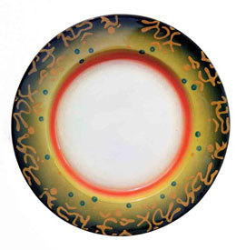 STONEWARE - BROOK TROUT SALAD PLATES