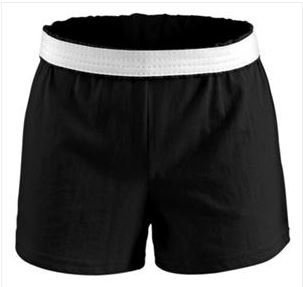 Soffee Black Shorts 2.5 inch inseam