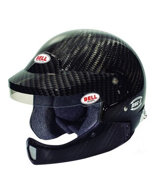 BELL MAG 9 CARBON HCB SA2015/FIA8859-2015 HANS HELMET