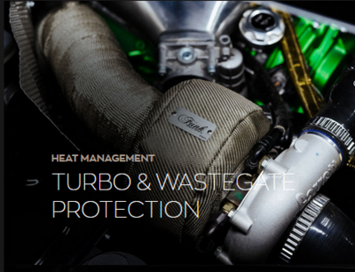 Turbo und Wastegate Hitzeschutz