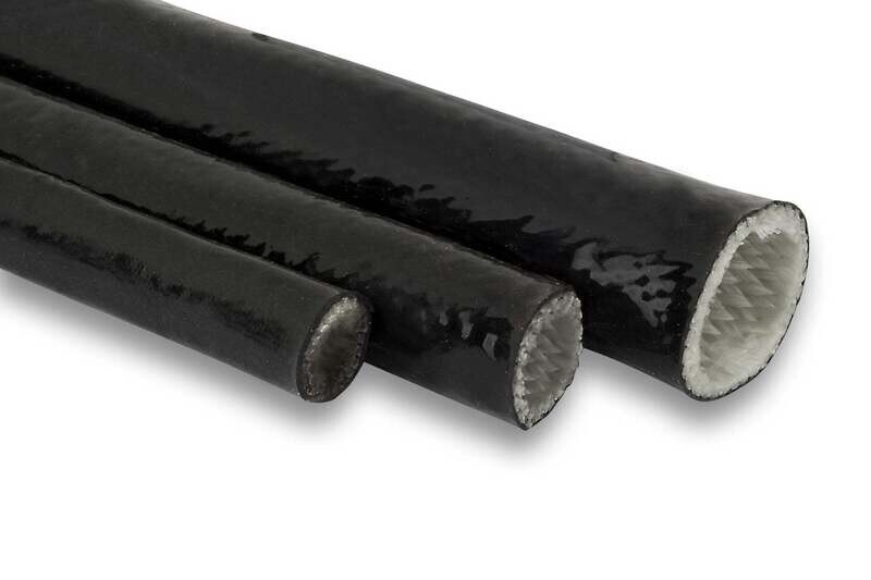 Black Silicon High Heat Sleeve - 15mm, 2.0m Multiple Qty will come on a continuous Roll