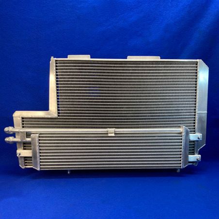 Aluminium water radiator Gr. A for street car