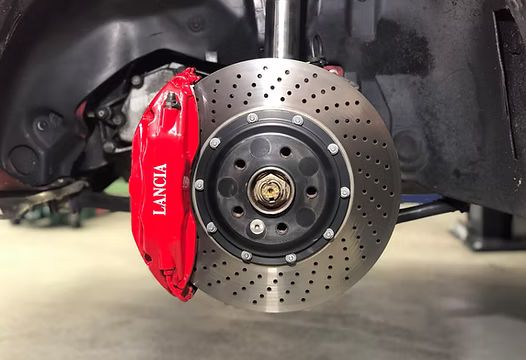 Umbau Lancia Delta Evo Bremsanlage