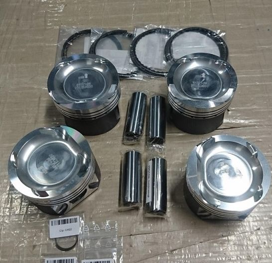 Lancia Delta Integrale 2.0L 16V Kolbensatz Wössner Turbo 84,6mm