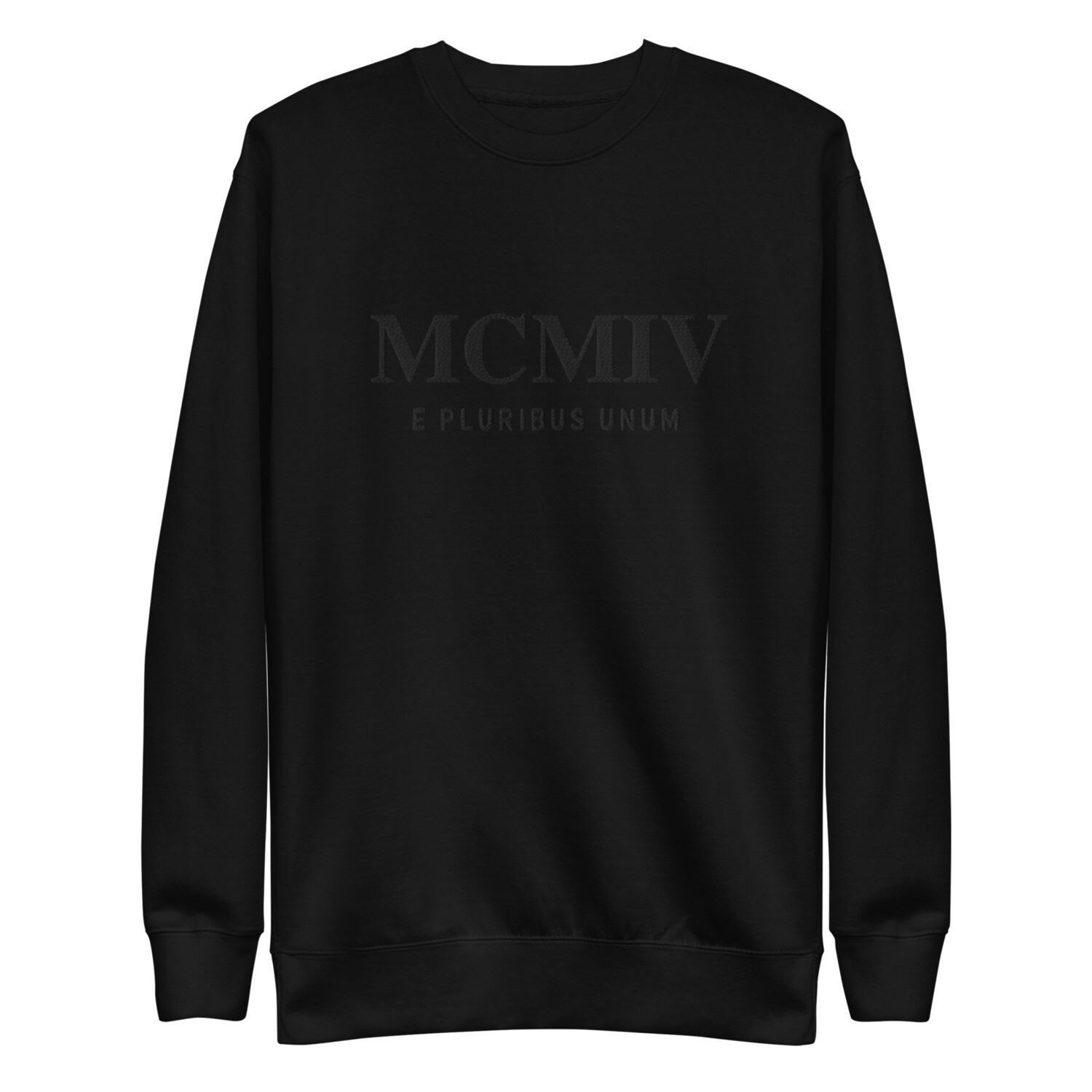 Sweatshirt MCMIV blackout