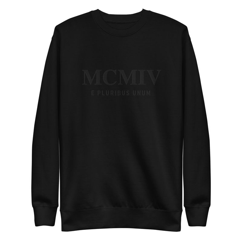 Sweatshirt BLACKOUT MCMIV