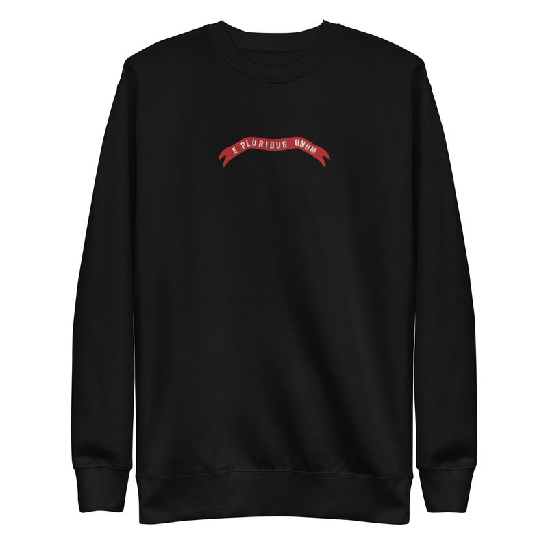 Sweatshirt E Pluribus Unum