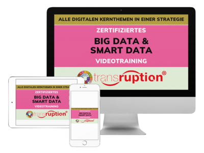 Online Certification: Big Data - Smart Data incl. eBook (DE)
