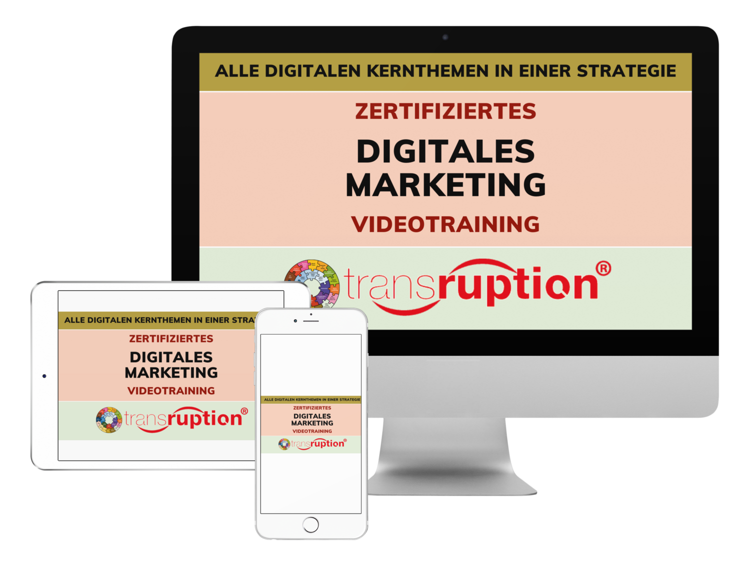 Online Zertifizierung: Digitales Marketing inkl. eBook (DE)