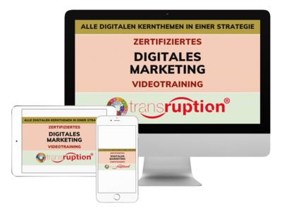 Online Zertifizierung: Digitales Marketing inkl. eBook (DE)