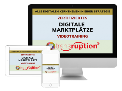 Online Zertifizierung: Digitale Marktplätze inkl. eBook (DE)