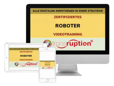 Online Zertifizierung: Roboter inkl. eBook (DE)