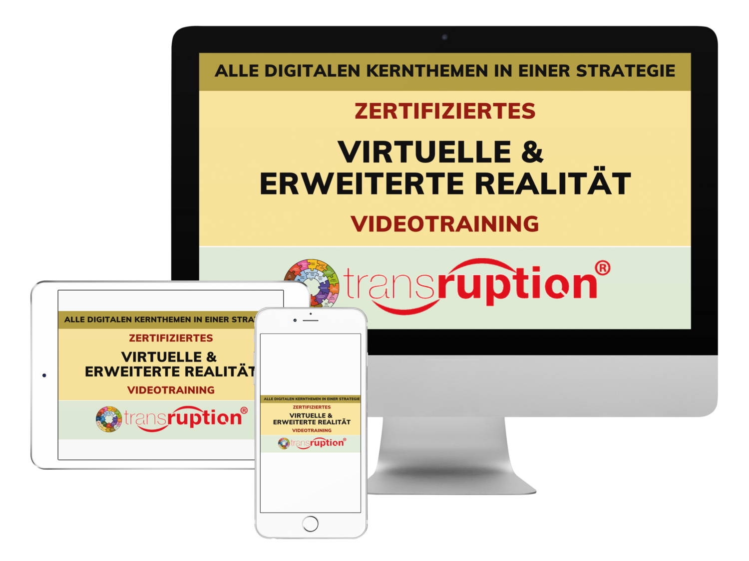 Online Zertifizierung: Virtuelle & erweiterte Realität inkl. eBook (DE)