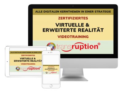 Online Zertifizierung: Virtuelle & erweiterte Realität inkl. eBook (DE) Online Zertifizierung: Virtuelle & erweiterte Realität inkl. eBook (DE)