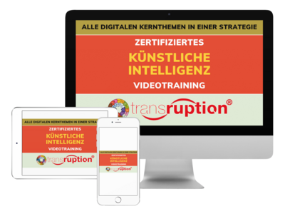 Online certifikace: Umělá inteligence vč. e-kniha (DE) 