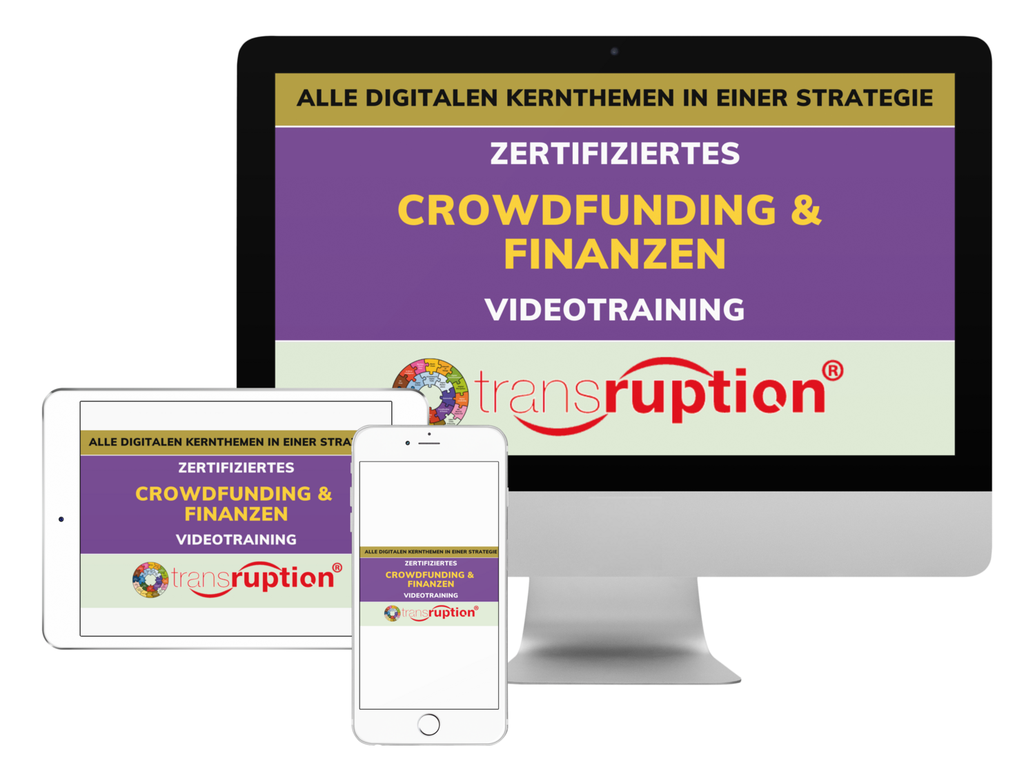 Online Zertifizierung: Crowdfunding & Finanzen inkl. eBook (DE)