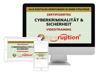 Online Zertifizierung: Cyberkriminalität & Sicherheit inkl. eBook (DE)