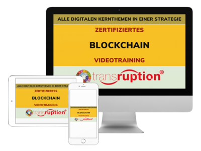 Online Zertifizierung: Blockchain inkl. eBook (DE) Online Zertifizierung: Blockchain inkl. eBook (DE)