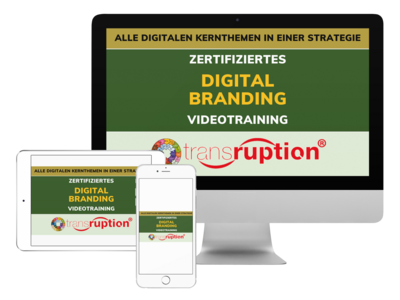 Online certifikace: Digital Branding vč. e-kniha (DE) 