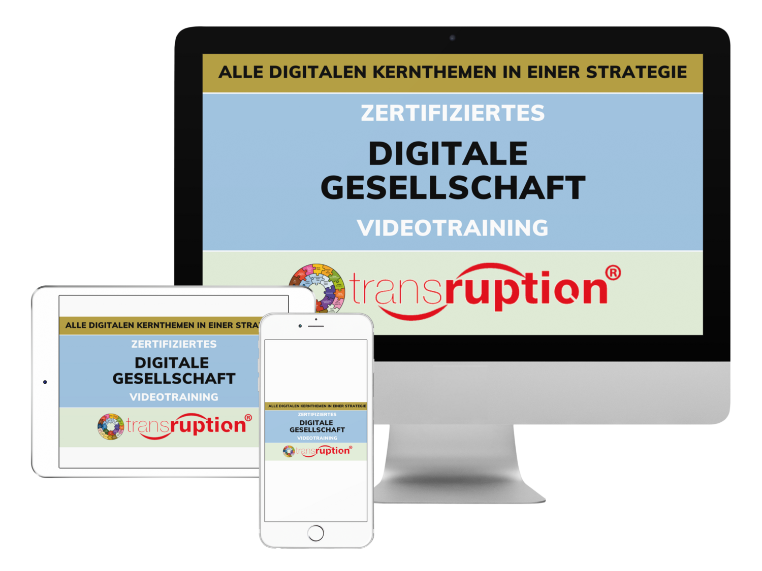 Online Zertifizierung: Digitale Gesellschaft inkl. eBook (DE)