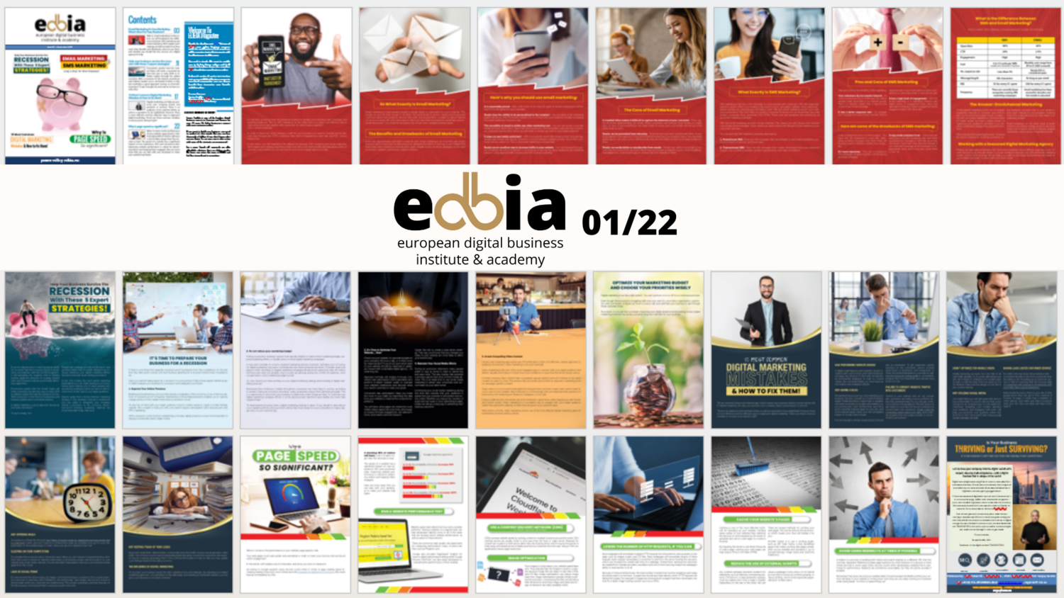 01/22: Online Magazine edbia - European Digital Business Institute & Academy