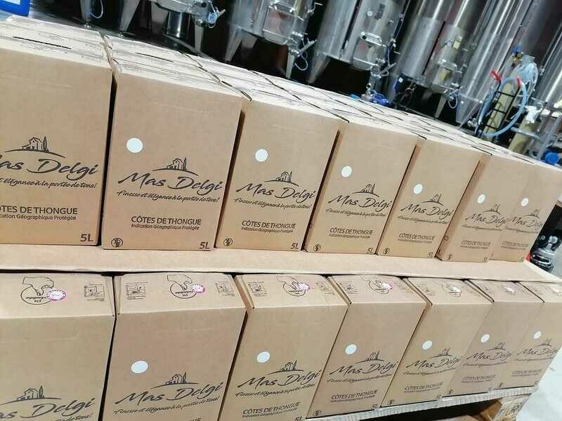 Gamme &quot;Bib&quot; de 5 litres  rouge, blanc et rosé 2024 !