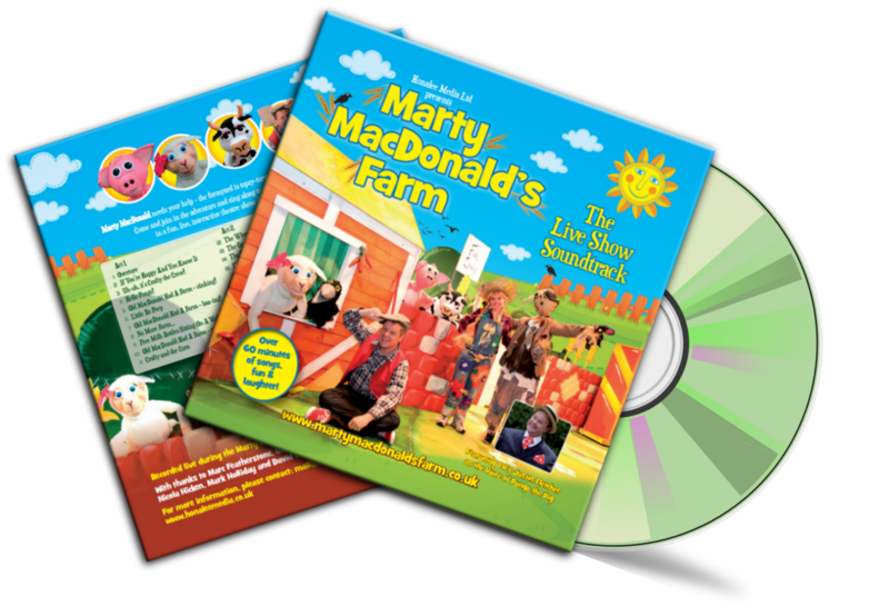 MARTY MACDONALD&#39;S FARM SOUNDTRACK CD (Physical Delivery)