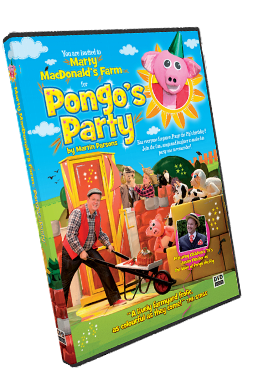 PONGO’S PARTY DVD (Physical Delivery)