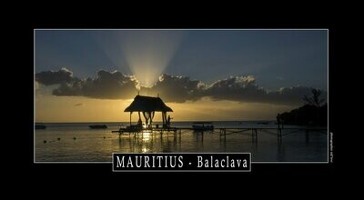Wandbild Alu-Dibond Mauritius "Balaclava"