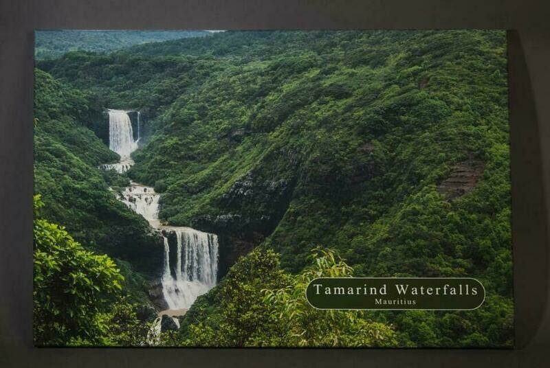 Wandbild Leinwanddruck Mauritius "Tamarind Waterfalls"