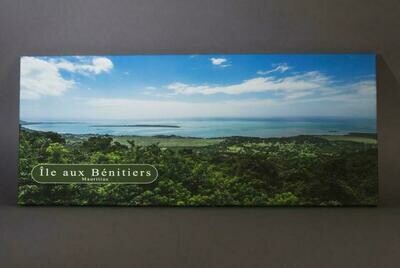 Wandbild Leinwanddruck Mauritius "Île aux Bénitiers "