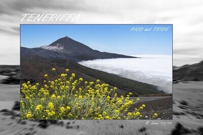 Wandbild Leinwanddruck Spanien "Pico del Teide "