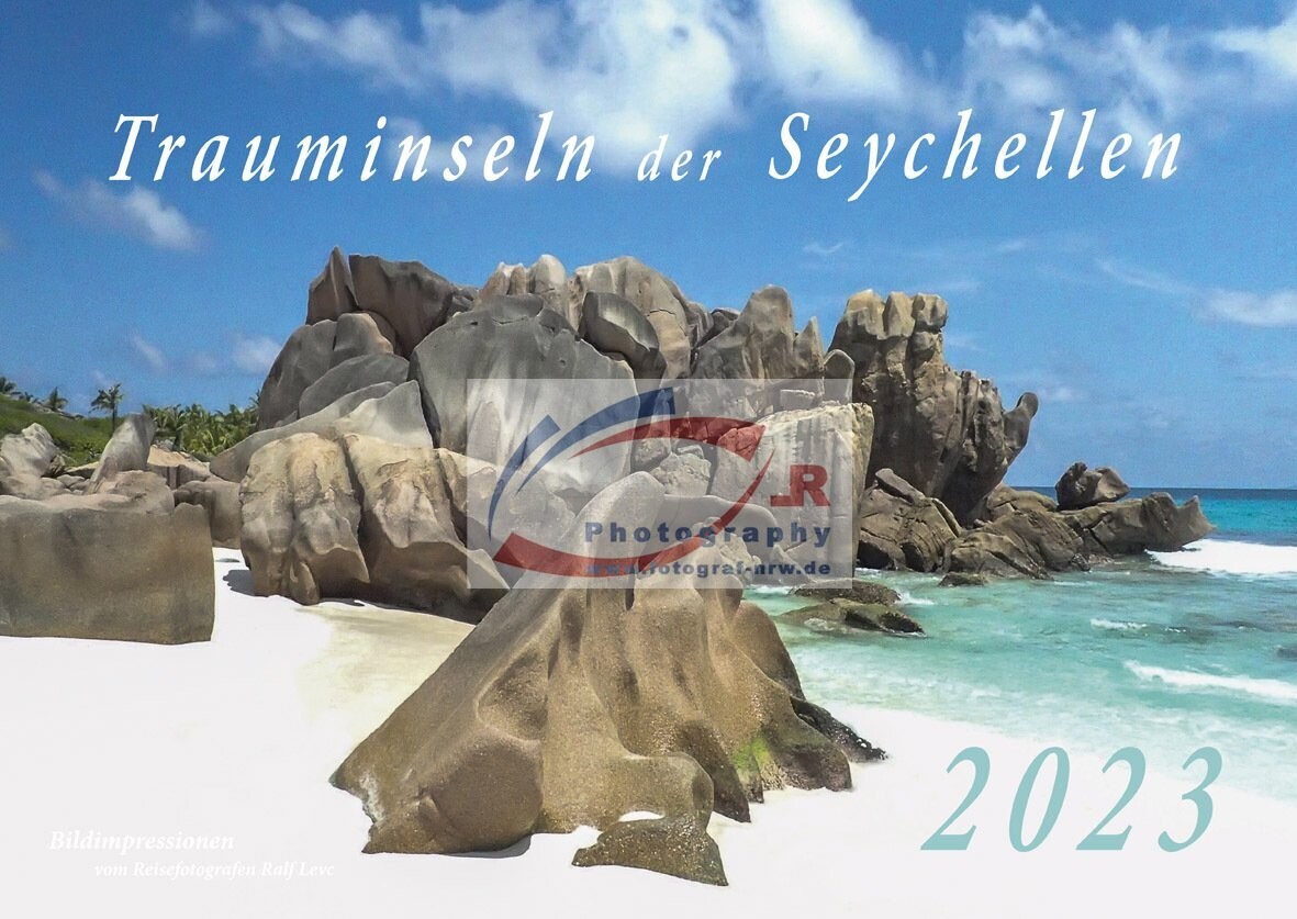 Foto-Kalender "Trauminseln der Seychellen 2023"