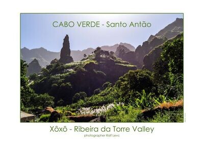 Wandbild Leinwanddruck Kapverden "Xoxo Valley"