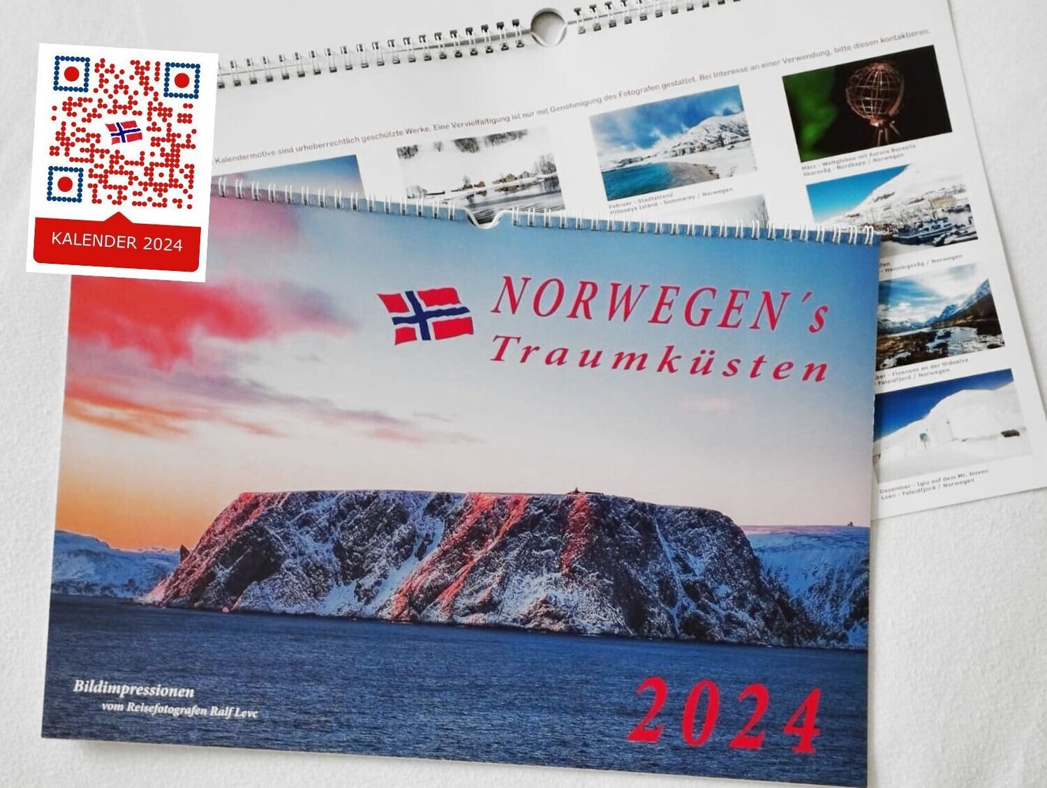 Foto-Kalender "NORWEGENs Traumküsten 2024"