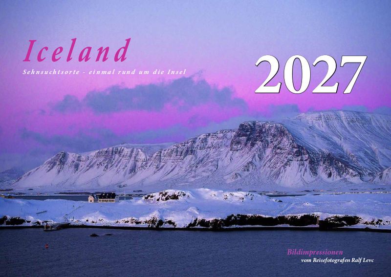 Foto-Kalender Foto-Kalender "Iceland 2027" - A4