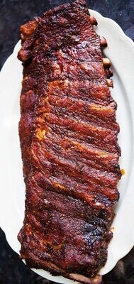 Smoked Pork Ribs (full rack; 13 ribs)